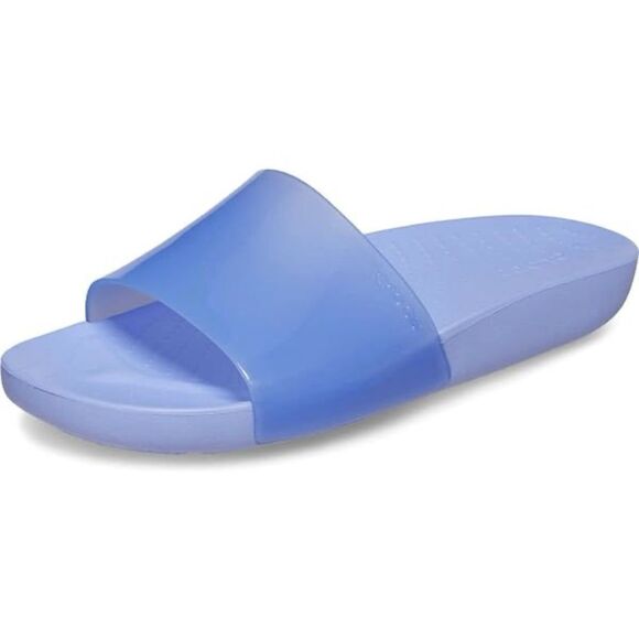 Crocs Splash Flip Flops Bundle - women’s Size 10 - Limeaide /Moon Jelly - Picture 1 of 10